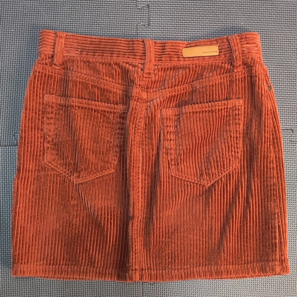 Sanctuary terra Cotta corduroy skirt size 24 00 - Picture 2 of 4